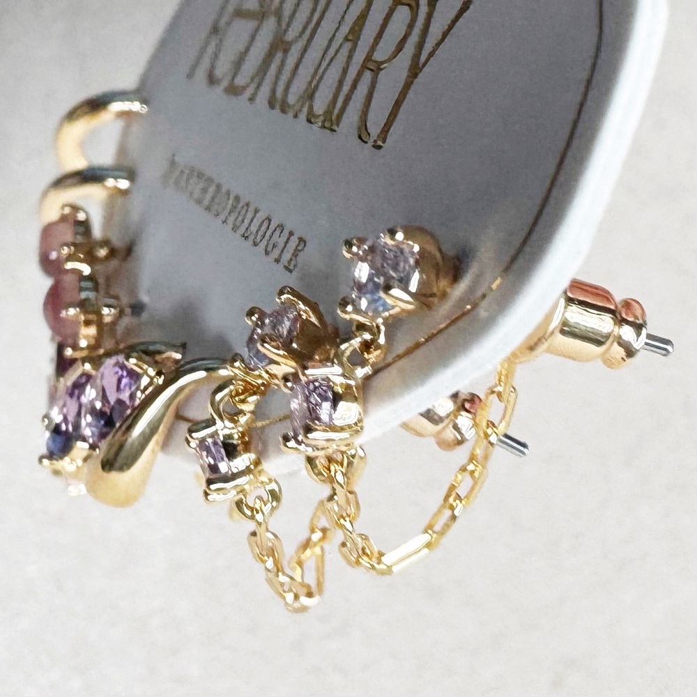 Anthropologie February Earring Set, 4 Pairs - Picture 12 of 15